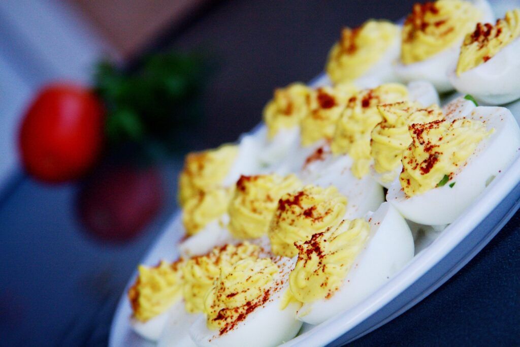 stuffed eggs